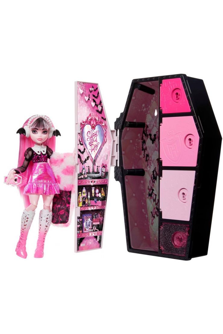 Lalka Monster High Straszysekrety Seria 2 Błyszcząca Clawdeen Wolf