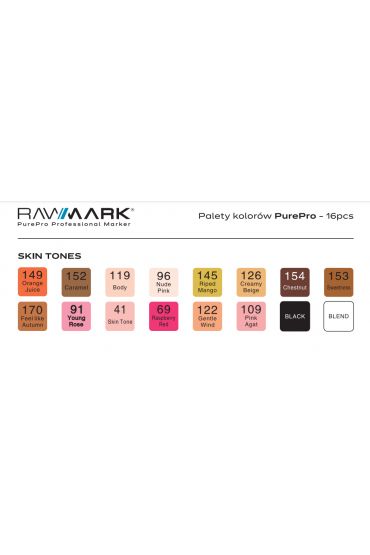 Rawmark Promarkery Alkoholowe Purepro Skin Kolor W Taniaksiazka Pl