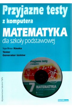 Audiobook Przyjazne testy z komputera 7 Matematyka CD