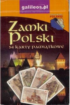 Karty pamitkowe do gry. Zamki Polski