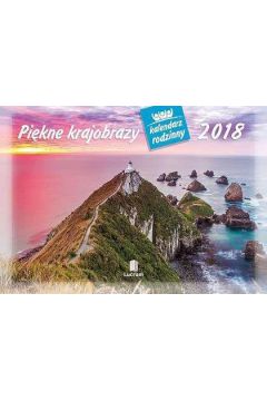 Kalendarz rodzinny 2018 WL 4 Pikne krajobrazy