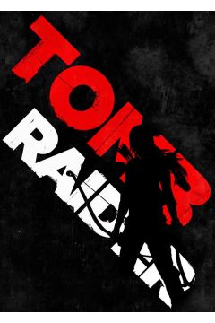 Typography Stencils - Tomb Raider - plakat 50x70 cm