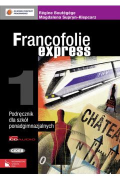 Francofolie express 1 Podrcznik z 2 pytami CD