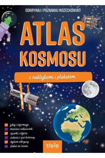 Atlas Kosmosu Z Naklejkami I Plakatem Ksi Ka Taniaksiazka Pl