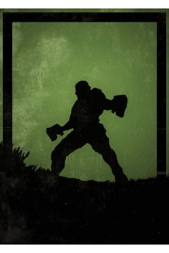 Dawn of Heroes - Doom Marine, DOOM - plakat 60x80 cm
