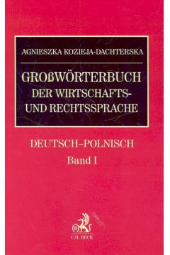 Growrterbuch der Wirtschafts- und Rechtssprache. B.1. Deutsch-Pol