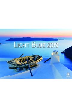 Kalendarz 2019 light blue ex