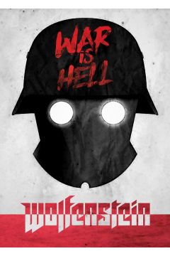 Old World Propaganda - Wolfenstein - plakat 20x30 cm