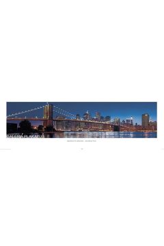 Nowy Jork - Brooklyn Bridge - plakat