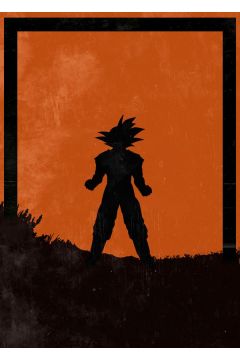 Dawn of Heroes - Goku, Dragon Ball - plakat 21x29,7 cm