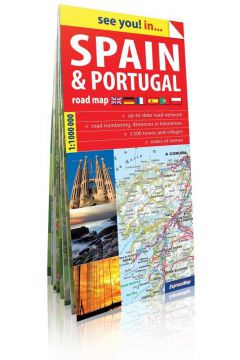 see you! in? Mapa samochodowa Hiszpania i Portugalia 1:1 000 000
