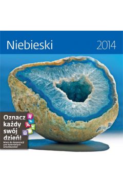 Kalendarz 2014 niebieski 30x30cm/LP09/