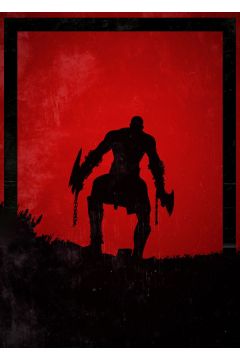Dawn of Heroes - Kratos, God of War - plakat 21x29,7 cm