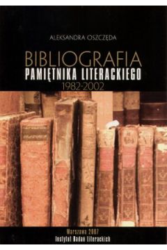 Bibliografia pamitnika literackiego