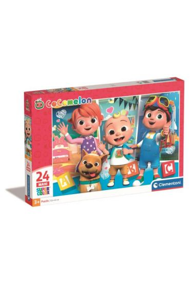 Clementoni Puzzle 24el Maxi podłogowe Cocomelon 24226 TaniaKsiazka pl