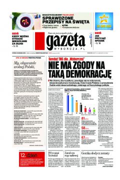 ePrasa Gazeta Wyborcza - Opole 292/2015