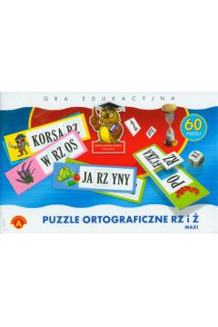 Puzzle ortograficzne RZ i  maxi . 0512  ALEXANDER