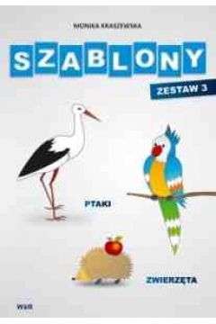 Szablony - Zestaw 3 - Ptaki, zwierzta