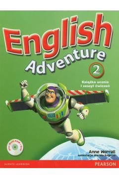 English Adventure 2 Ksika ucznia i zeszyt wicze + CD i DVD