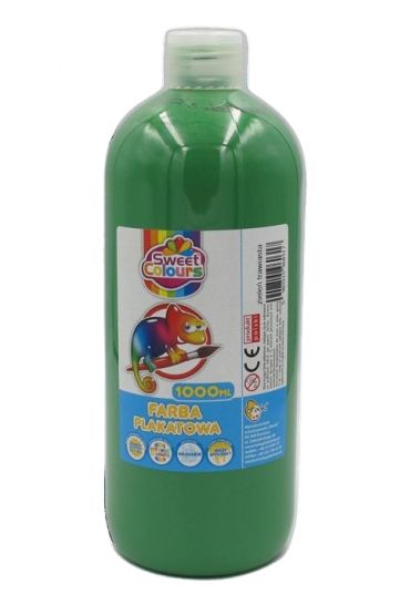 Sweet Colours Farba Plakatowa 1000 Ml Zielona TaniaKsiazka Pl