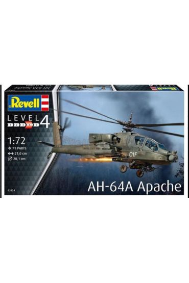 Helikopter Do Sklejania Ah A Apache Revell Farbki