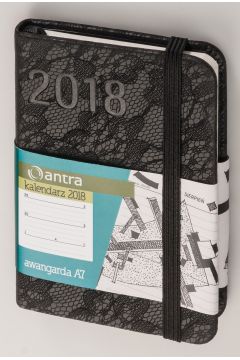 Kalendarz 2018 awangarda a7 czarny