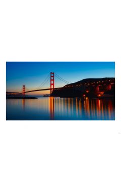Most w San Francisko - plakat 80x60 cm
