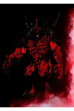 BlizzardVerse Stencils - Diablo, the Lord of Terror, Diablo - plakat 30x40 cm