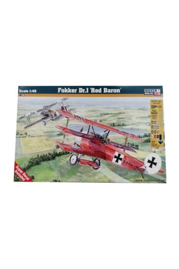 Model Samolotu Do Sklejania Fokker Dr I Red Baron D Farby