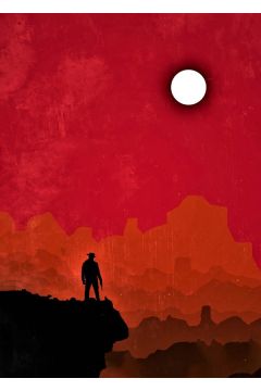 Red Dead Redemption Vintage Poster - plakat 30x40 cm