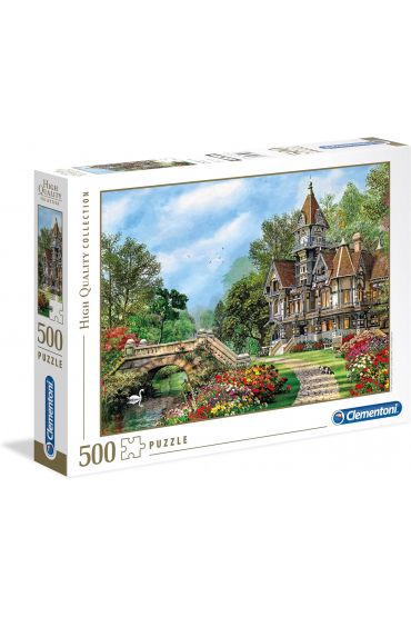 Puzzle 500 El High Quality Collection Stary Dom Clementoni