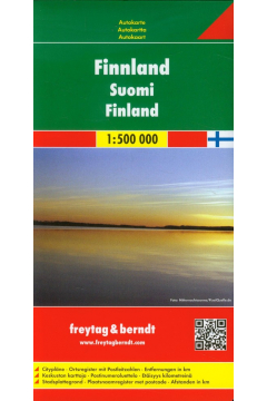 Mapa Finlandia 1:500 000