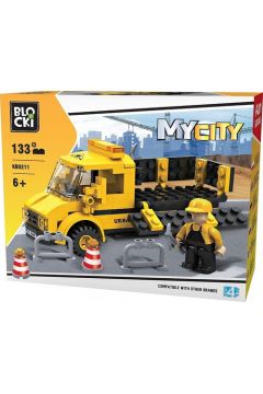 Klocki Blocki MyCity Roboty drogowe 133 elementy