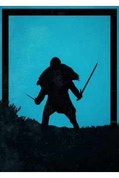 Dawn of Heroes - Jon Snow. Gra o tron - plakat 50x70 cm