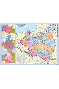 Historia Polski. Szkolna mapa cienna dwustronna