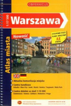 Warszawa. Atlas miasta - praca zbiorowa