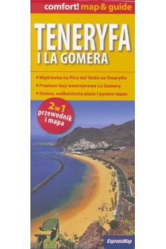 Teneryfa i La Gomera map&guide v2 PL (laminat)