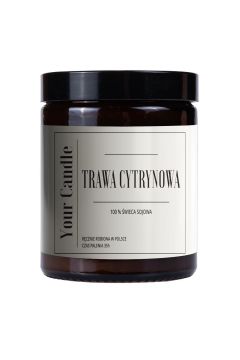 Your Candle Świeca sojowa trawa cytrynowa 180 ml TaniaKsiazka pl