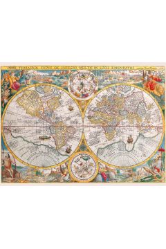 Puzzle 1500 el. Mapa historyczna 163816 Ravensburger