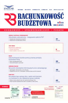 ePrasa Rachunkowo Budetowa 6/2018
