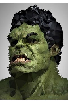POLYamory - Hulk, Marvel - plakat 70x100 cm