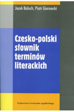 Czesko-polski sownik terminw literackich