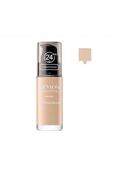 Revlon ColorStay Podkład z pompką do skóry tłustej i mieszanej 200 Nude