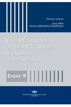 eBook Metody i modele analiz ilociowych w ekonomii i zarzdzaniu pdf