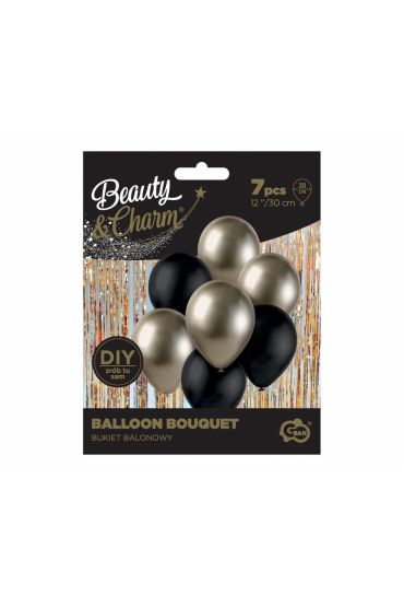 Godan Balon Dekoracyjny Beauty Charm Cm Czarny Z Oty Szt