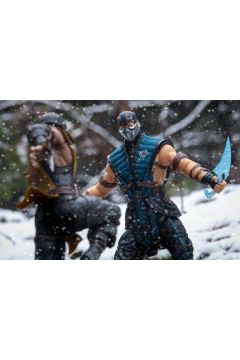 Mortal Kombat - Sub Zero vs Scorpion - plakat 70x50 cm