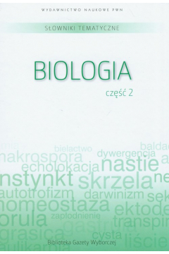 Sownik tematyczny Tom 7 Biologia cz 2