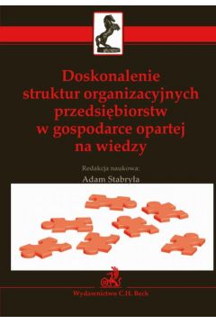 eBook Doskonalenie struktur organizacyjnych przedsibiorstw w gospodarce opartej na wiedzy pdf