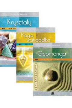Zestaw 3 ksiek: Geomancja + Magia wahadeka + Krysztay