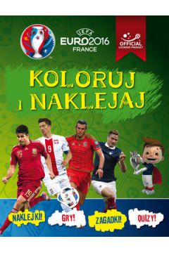 UEFA EURO 2016 Koloruj i naklejaj